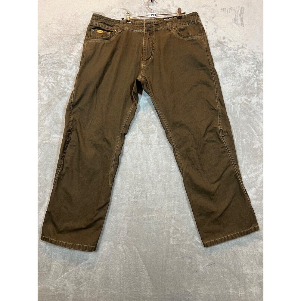 Kuhl Outkast Vintage Patina Dye‎ Hiking Outdoor Pants Brown Men's Size 40x30